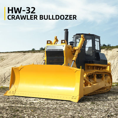 High Power Crawler Tractor Bulldozer Road Construction 4Km/H Speed